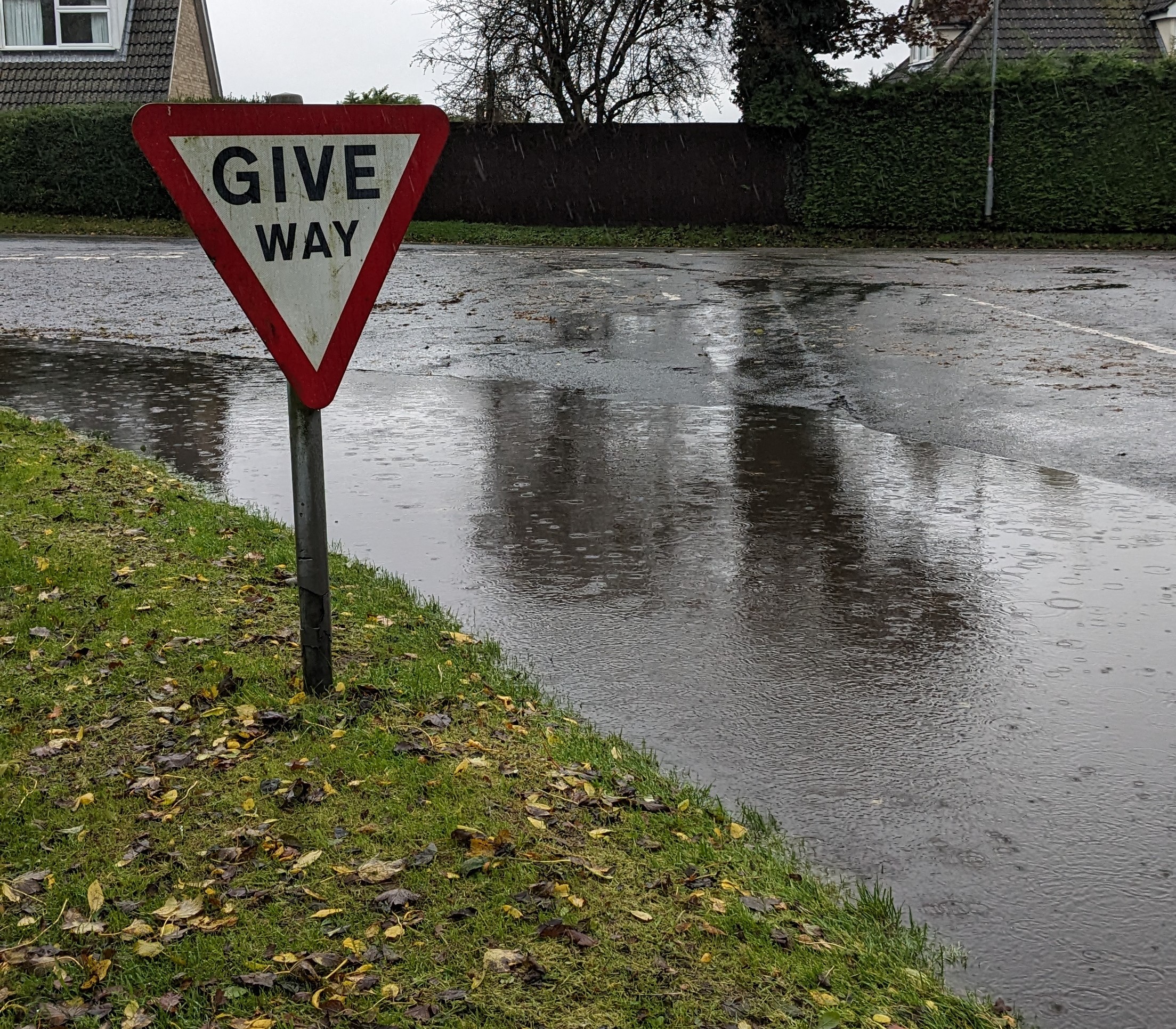 Flooding in Chedburgh